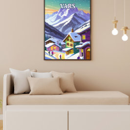 Póster Vars : Élégance dans les Alpes Provençales
