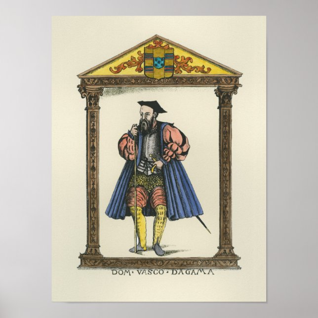 Póster Vasco da Gama (Frente)