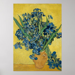Póster Vase con irlandeses de Van Gogh - Vida fija