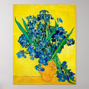 Póster Vase con irlandeses, Van Gogh