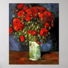 Póster Vase con los pimientos rojos de Vincent van Gogh.