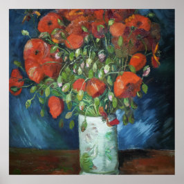 Póster Vase con los pimientos rojos Vincent van Gogh