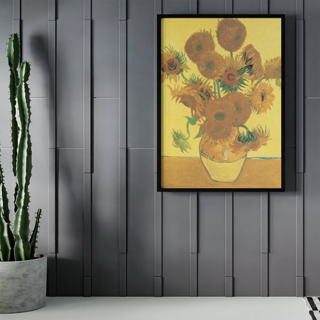 Póster Vase con quince girasoles de Vincent van Gogh (Subido por el creador)