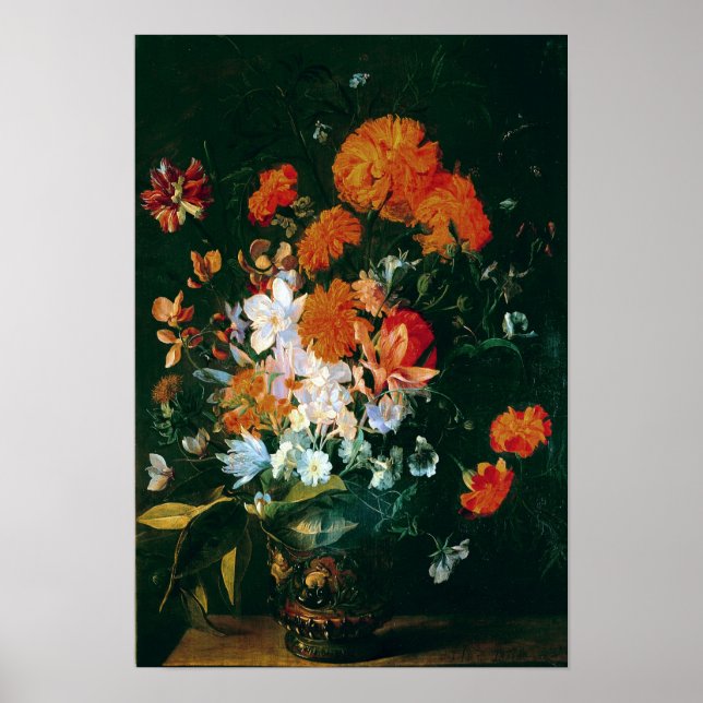Póster Vase de flores (Frente)