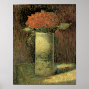 Póster Vase de flores