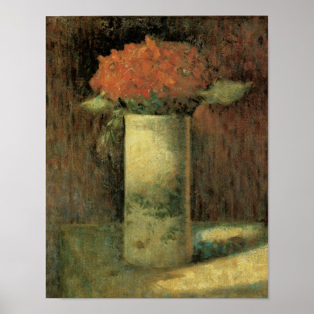 Póster Vase de flores (Frente)