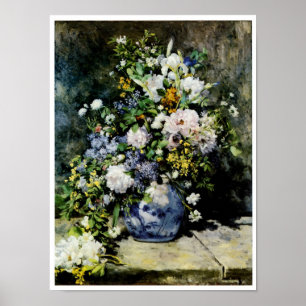 Póster Vase de flores