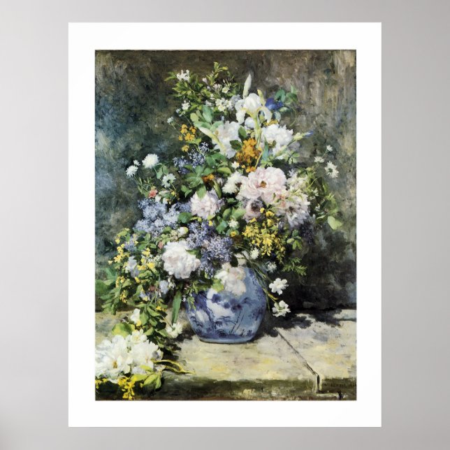 Póster Vase de flores (Frente)