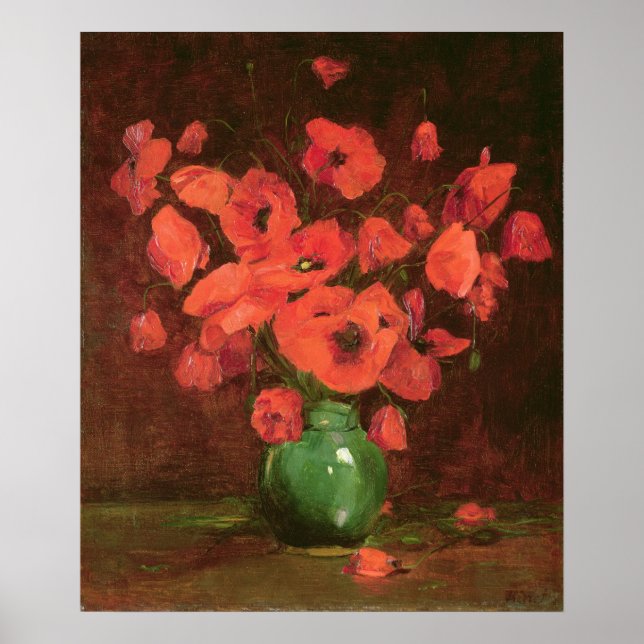 Póster Vase de flores (Frente)