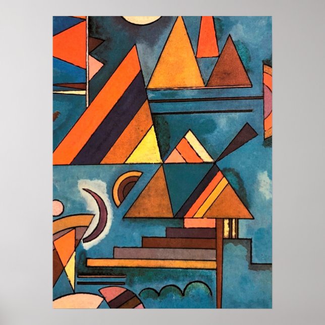 Póster Vasily Kandinsky Bauhaus Dessau (Frente)