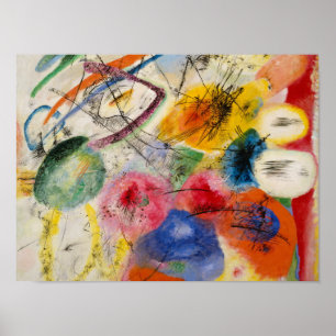 Póster Vasily Kandinsky - Líneas negras