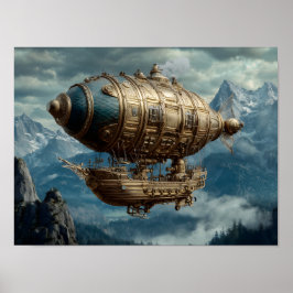 Póster Vaso Steampunk