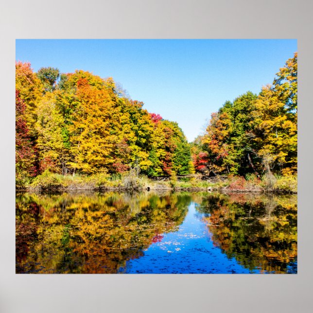 Póster Vassar Farms Pond (Frente)