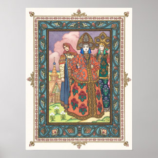 Póster Vassilissa, Feria de Boris Zvorykin