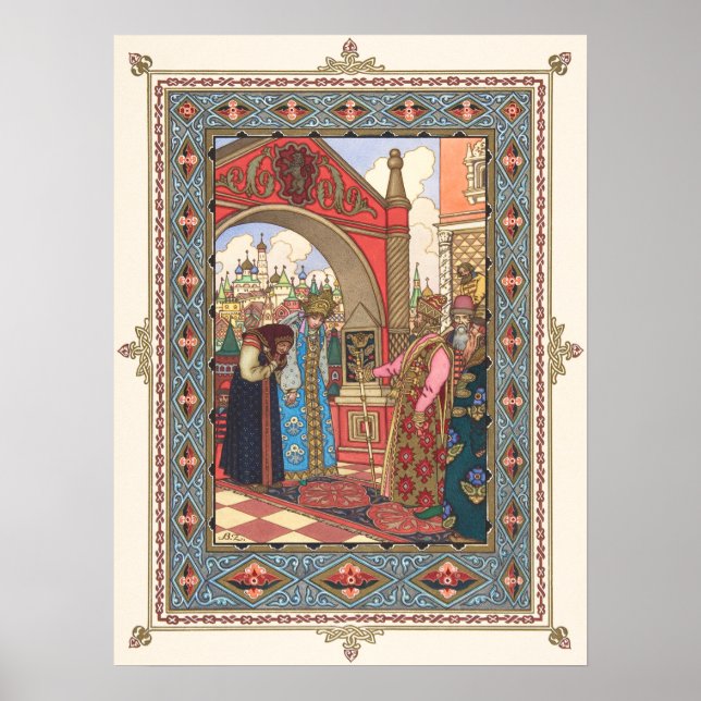 Póster Vassilissa, Feria de Boris Zvorykin (Frente)