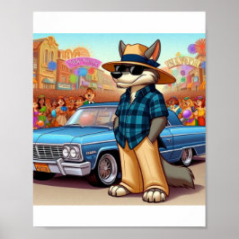 Póster Vato Lobo "New Year"