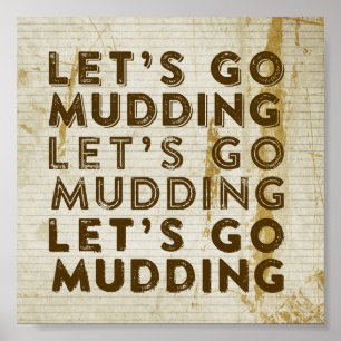 Póster Vayamos Mudding