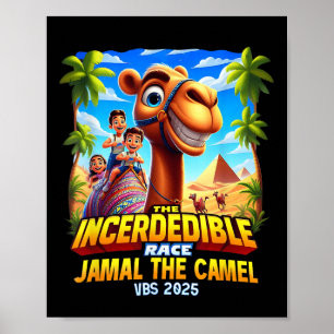 Póster Vbs 2025 Cristiano La Carrera Increíble Jamal El C