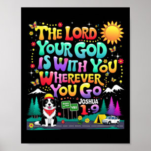 Póster Vbs 2025 True North Viaje El Señor Tu Dios Ch
