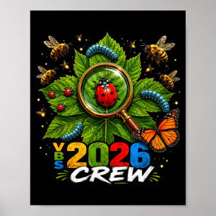 Póster Vbs 2026 tripulación explorador de insectos vacaci
