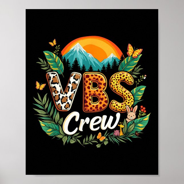 Póster Vbs Crew 2025 Magnified Insects Adventure Squad Ca (Frente)