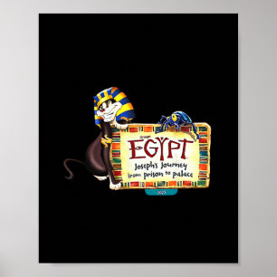 Póster Vbs de Egipto 2025 Vbs El Viaje de José Dios Crist