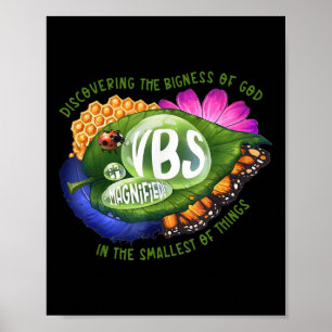 Póster Vbs Magnificado 2025 Descubriendo La Grandeza De D