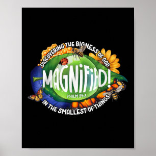 Póster Vbs Magnificado 2025 Descubriendo La Grandeza De D