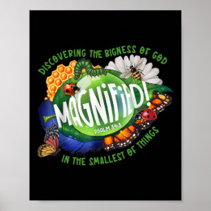 Póster Vbs Magnificado 2025 Descubriendo La Grandeza De D