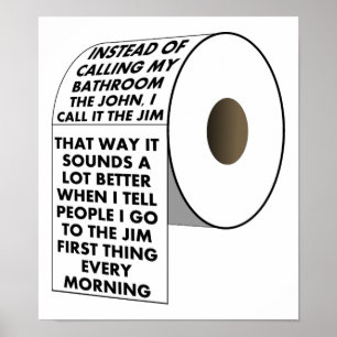 Póster Ve al Poster Jim Funny