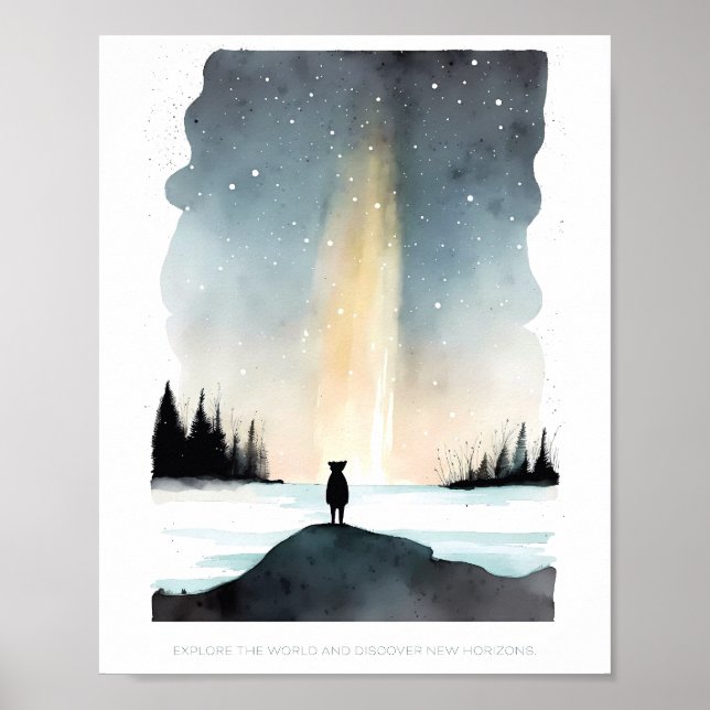 Póster Ve y Explora  (Frente)