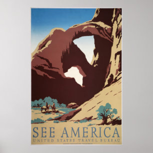 Póster ¡Vea América!