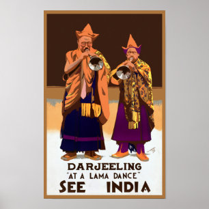 Póster Vea el ~ Darleeling de la India