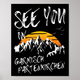 Póster Véalo En Garmisch Partenkirchen Alemania Vacacione