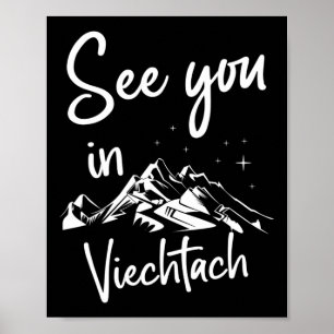 Póster Véalo En Viechtach Alemania Vacation Ski