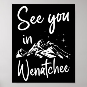 Póster Véalo En Wenatchee Usa Vacation Ski