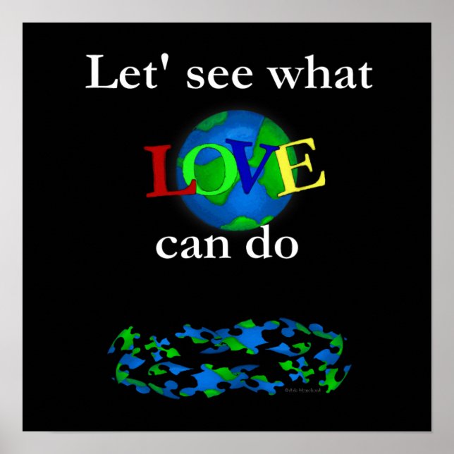 Póster Veamos qué puede hacer el amor (Frente)