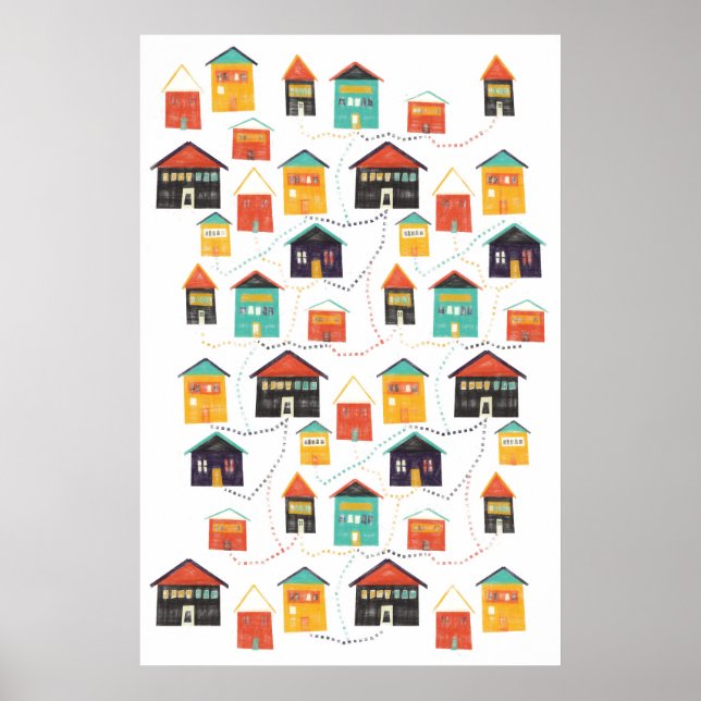 Póster Vecinos (Frente)