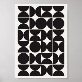 Póster Vector geometric pattern poster