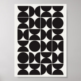 Póster Vector geometric pattern poster