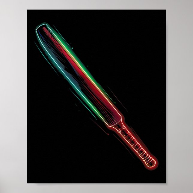 Póster Vector T de cricket (Frente)