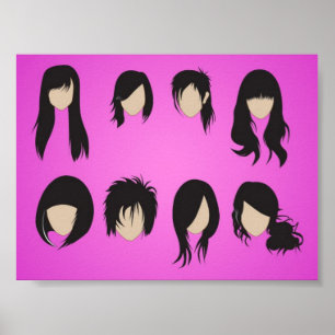 Póster vectorvaco_09102001_hair_style_large