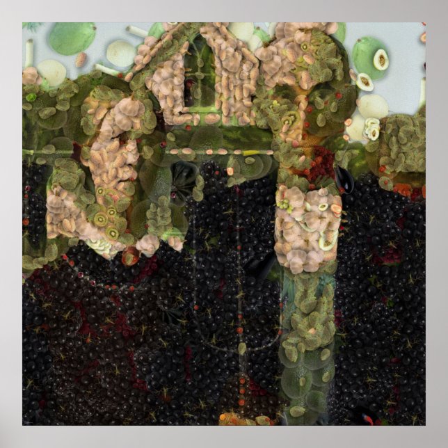 Póster Vegan Gothic Bella Artes Spoof (Frente)