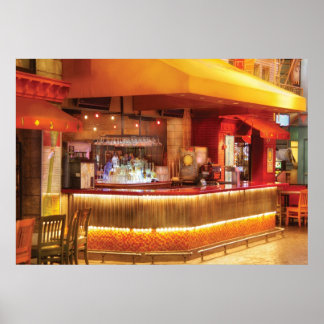 Póster Vegas - NY - El bar de la ciudad