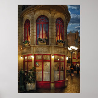 Póster Vegas - París - Le Cafe