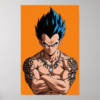 Póster vegeta poster