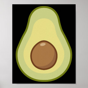 Póster Vegetación de aguacate - Halloween