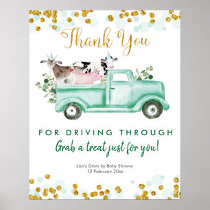 Póster Vegetación de Safari verde por Rótulo Fiesta