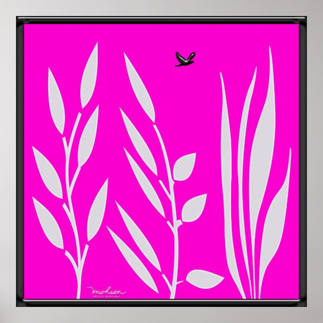 Póster Vegetación ecológica (Frente)