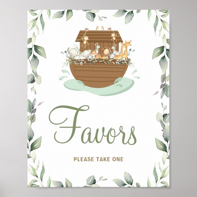 Póster Vegetación Las favores de cumpleaños de Noah en Ba (Frente)